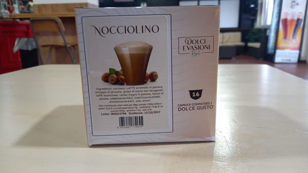 Immagine di NOCCIOLINO – Capsule compatibili Dolcegusto