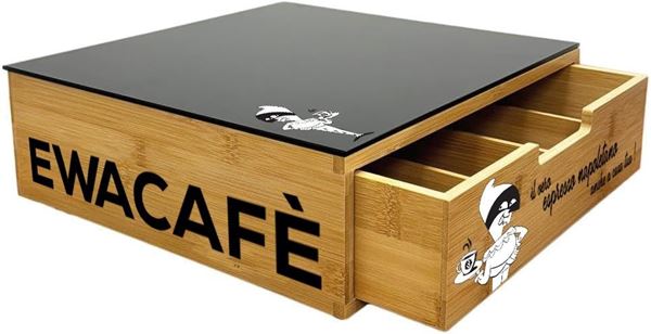 Foto de PORTA CIALDE/CAPSULE EWACAFE' IN BAMBOO