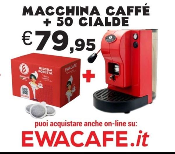 Immagine di MACCHINA DA CAFFE' A CIALDE + 50 CIALDE IN OMAGGIO