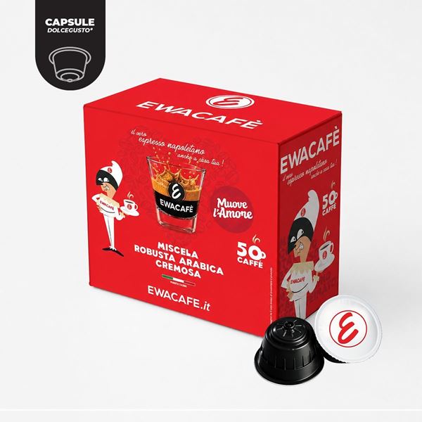 Image sur 50 Dosettes EwaCafe (compatibles Dolce Gusto)
