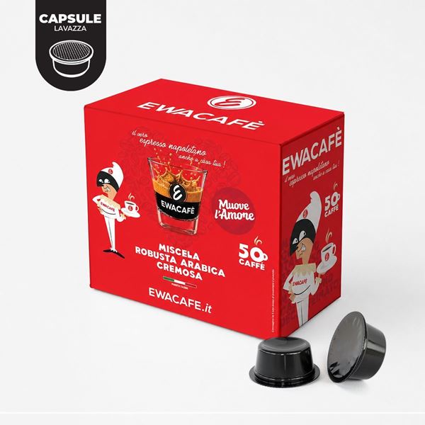 Foto de 100 Cápsulas EwaCafe (compatibles Lavazza)