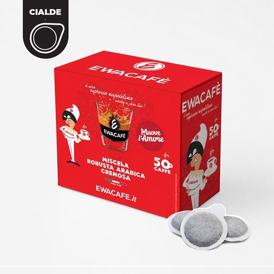 Immagine di 50 cialde filtro EwaCafè