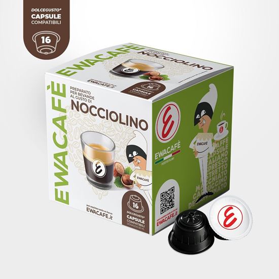 Immagine di NOCCIOLINO – Capsule compatibili Dolcegusto