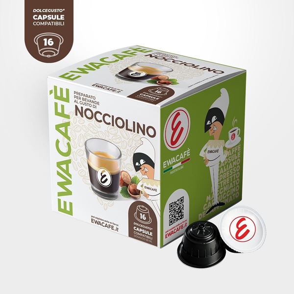 Immagine di NOCCIOLINO – Capsule compatibili Dolcegusto